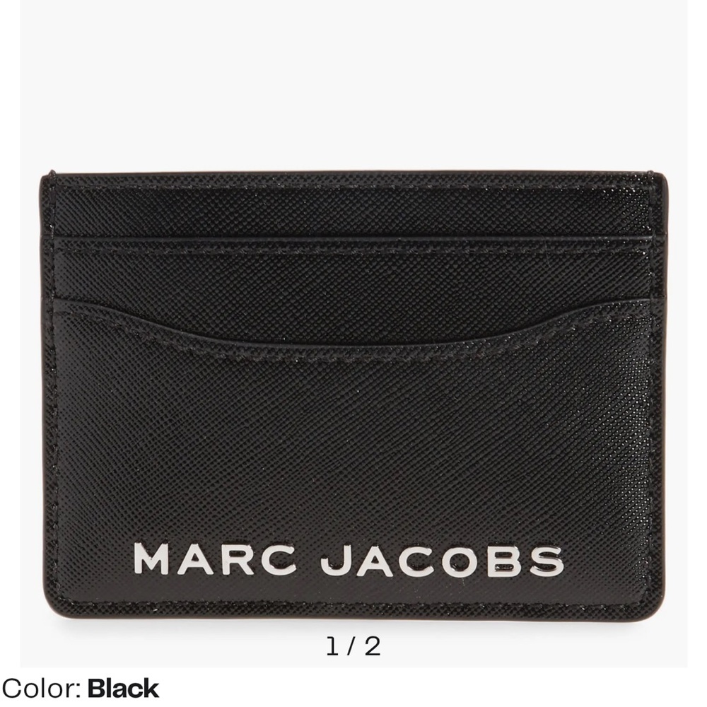 Marc Jacobs Black Key & Card Holder